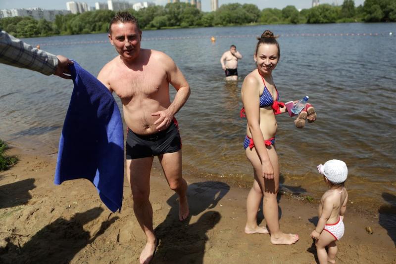 Пляжи и зоны отдыха Москвы будут введены в эксплуатацию до 25 мая