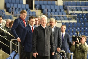 Мэр Москвы Сергей Собянин посетил спортивный объект "Парк Легенд"