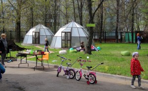 В Бирюлево Западное прошел экологический флешмоб