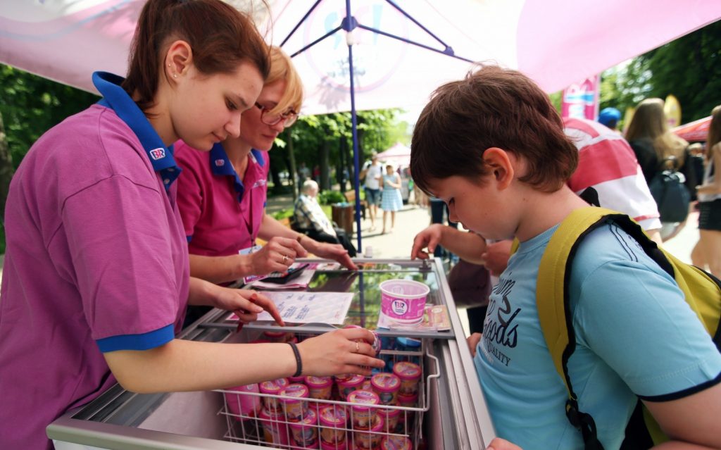 К июлю в Москве появятся свыше тысячи точек продажи мороженого