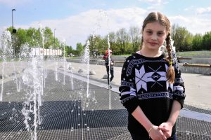 2 мая 2016 года. Юная москвичка Алина Саркисян любит «Садовники» за сухой фонтан 