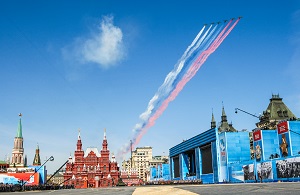 На Красной площади отрепетировали парад Победы