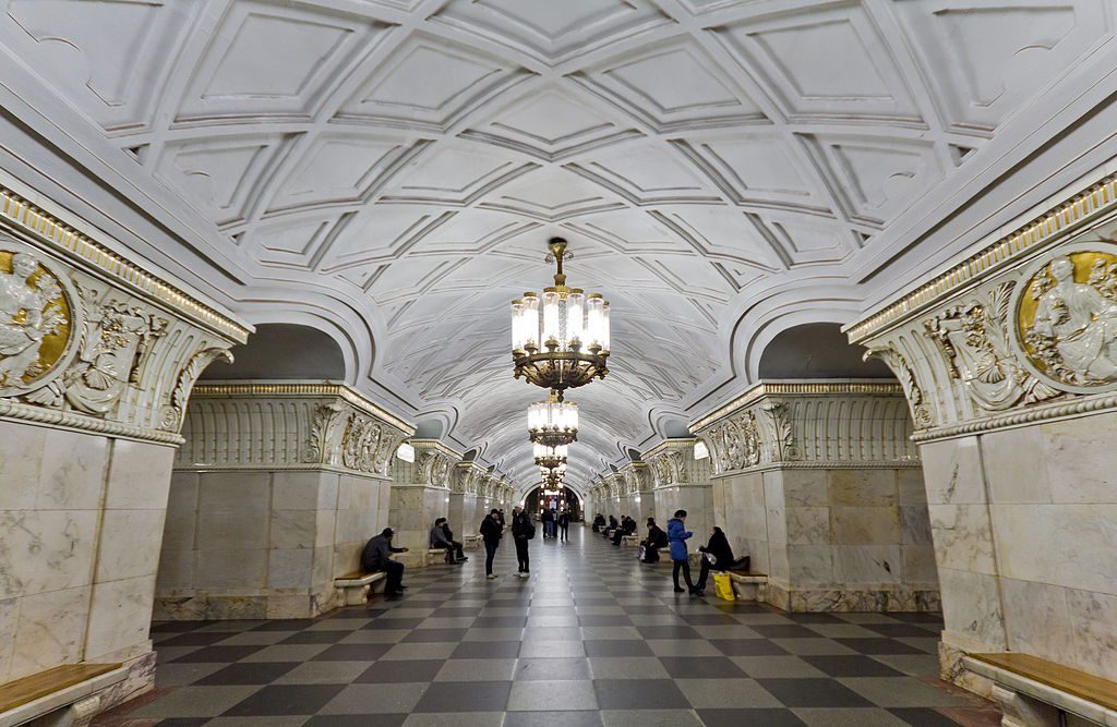 Вестибюль станции «Проспект мира» Кольцевой линии открылся после ремонта для пассажиров