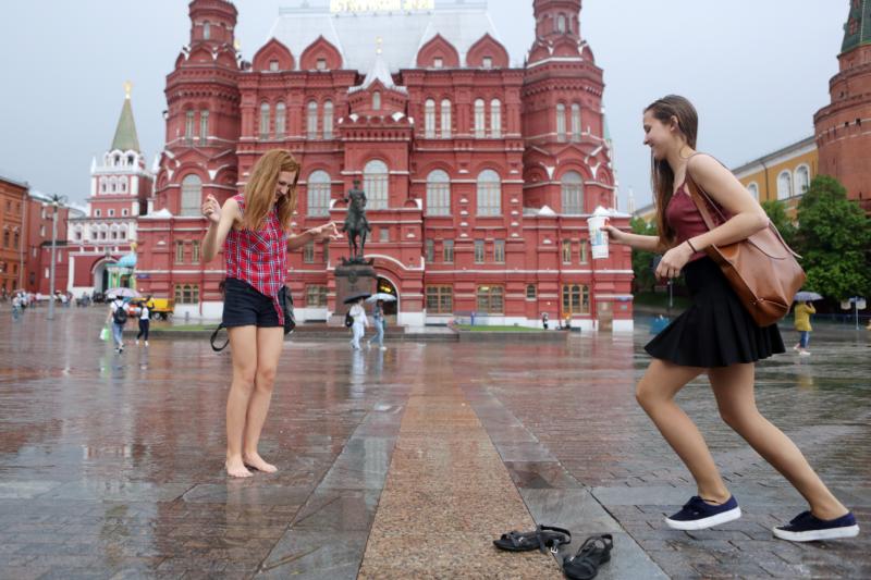 В столице в среду могут пройти кратковременные дожди