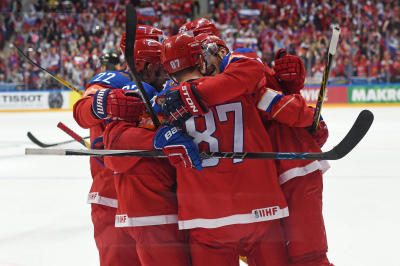 Сборная России по хоккею выиграла матч за бронзовую медаль