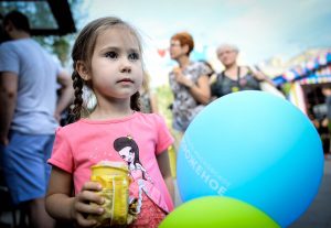 Участники "Загорья" поучаствовали в фестивале "Московское мороженое"