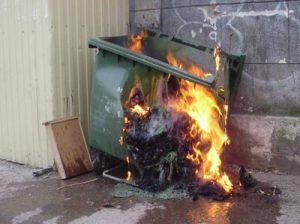 Возгорание на открытых площадках Возгорание на открытых площадках