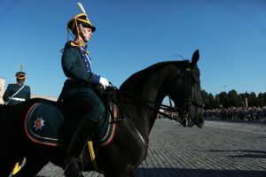 Кремлевская школа верховой езды выступит в Коломенском парке Кремлевская школа верховой езды выступит в Коломенском парке