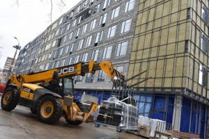 Два корпуса детской онкологической клиники возведут на Каширском шоссе к сентябрю Два корпуса детской онкологической клиники возведут на Каширском шоссе к сентябрю