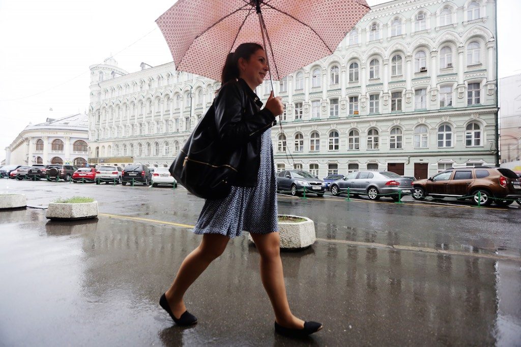 В Москве на 19 августа объявили желтый уровень опасности погоды