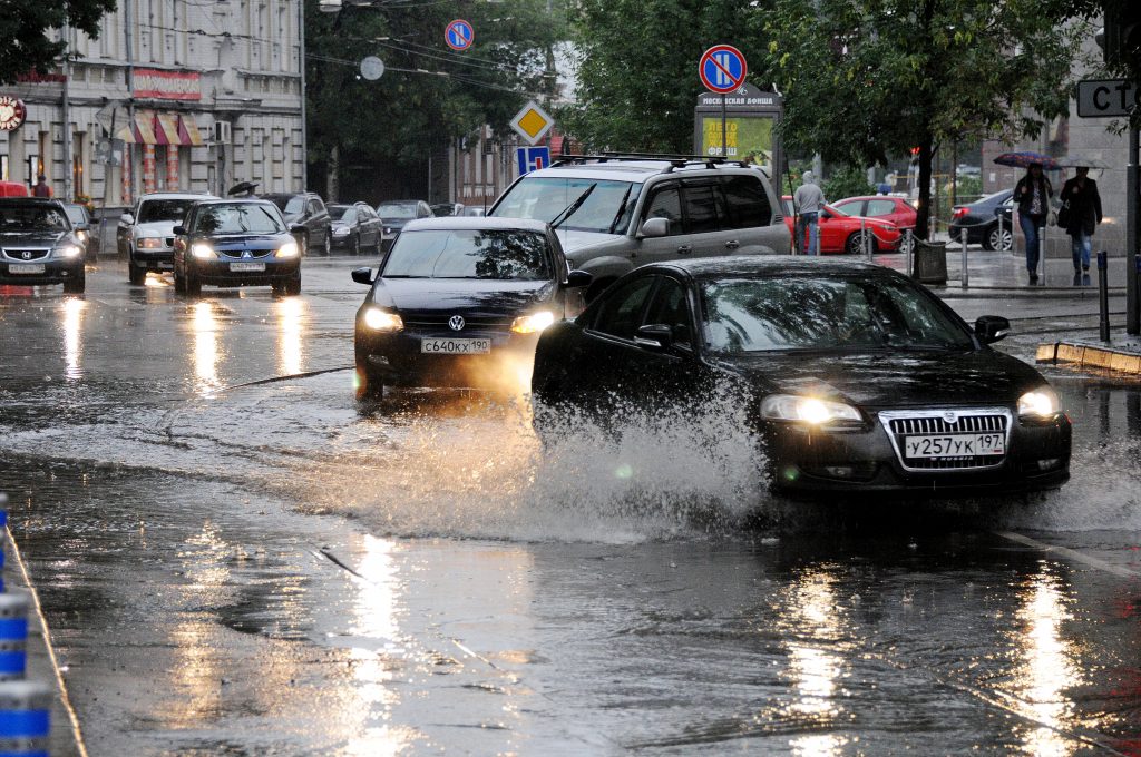 Москва был ли дождь