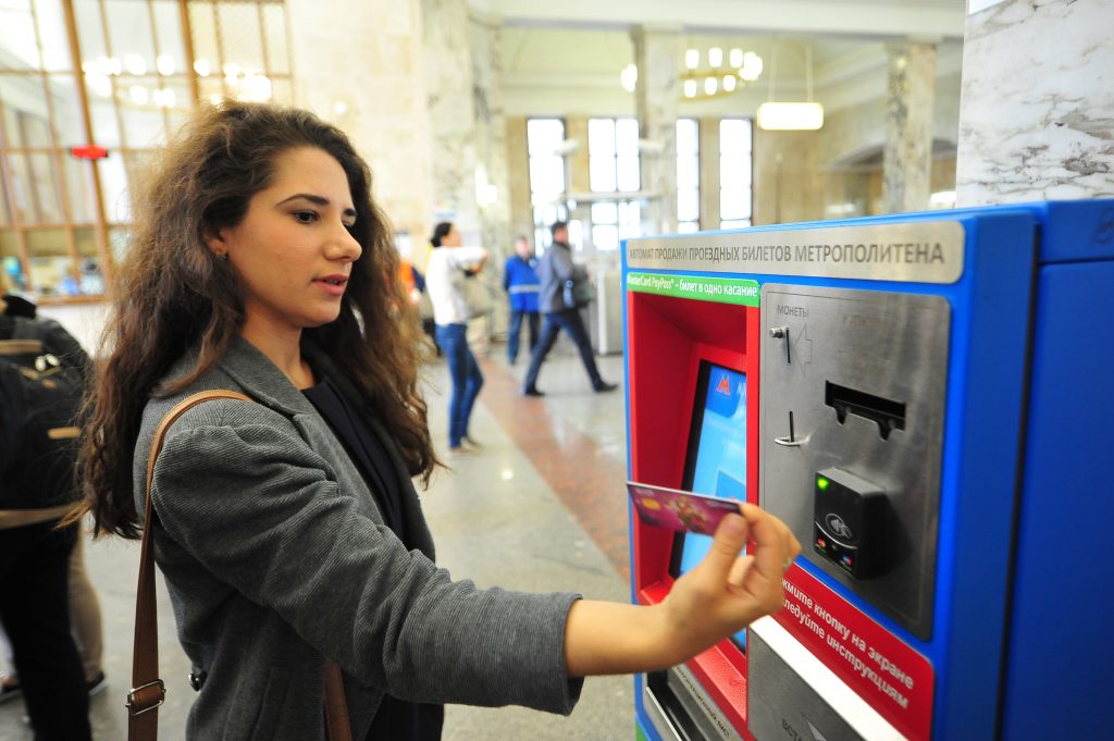 В метро предупредили о перерывах в работе автоматов по продаже билетов