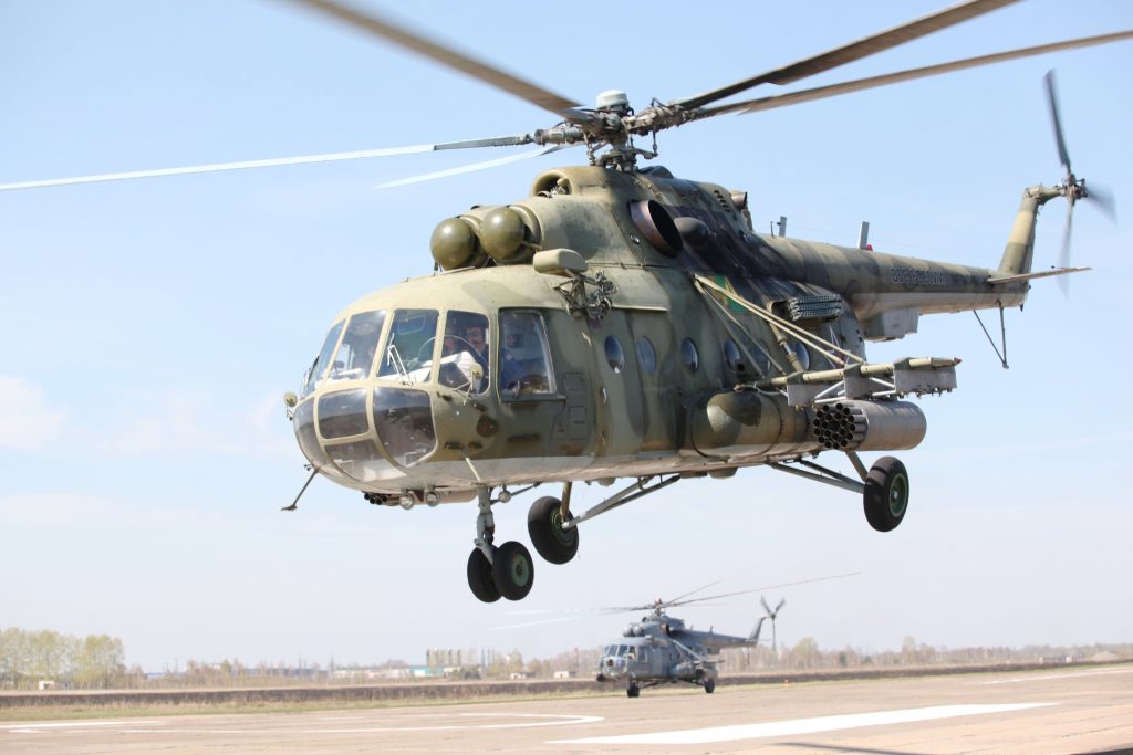 В Сирии сбили российский вертолет с пятью военными