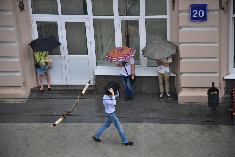 За несколько часов в Москве выпало более четверти месячной нормы осадков