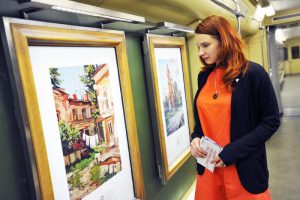 Москвичи станут свидетелями создания картины в галерее "На Каширке". Фото: "Вечерняя Москва" Москвичи станут свидетелями создания картины в галерее "На Каширке". Фото: "Вечерняя Москва"
