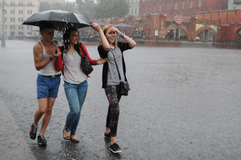 12 августа в Москве объявлен «оранжевый» уровень погодной опасности