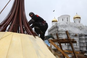 Началось строительство Храма Пророка Даниила на 500 прихожан. Фото: "Вечерняя Москва" Началось строительство Храма Пророка Даниила на 500 прихожан. Фото: "Вечерняя Москва"