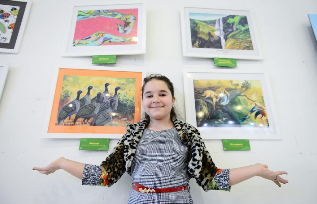 Выставка детских картин открылась в Культурном центре ЗИЛ