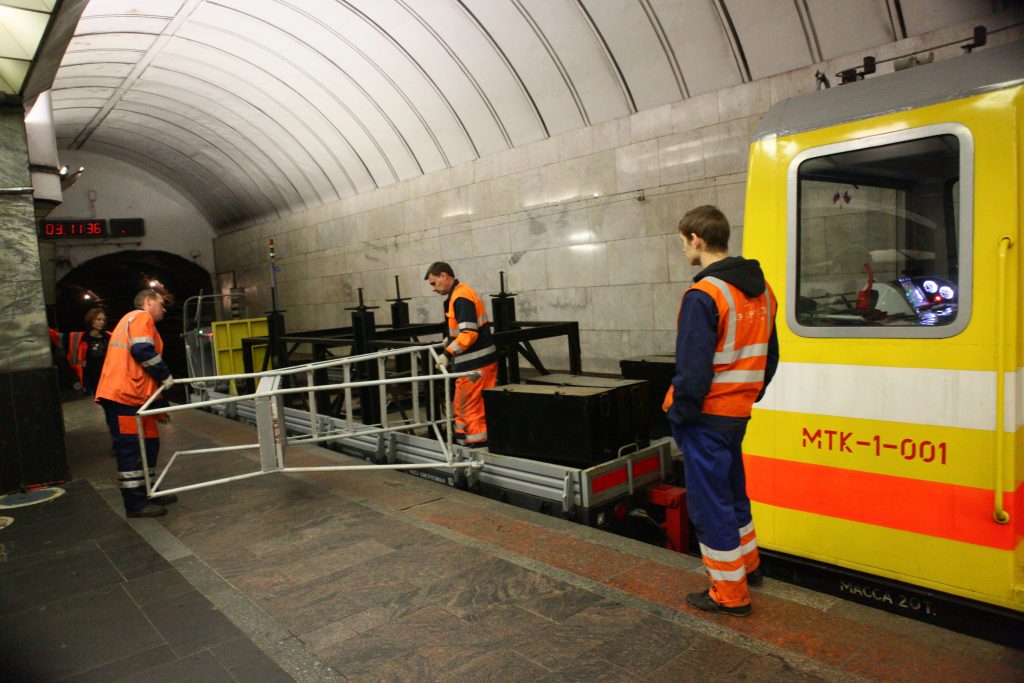 В связи с ливнями Московское метро перешло на усиленный режим работы