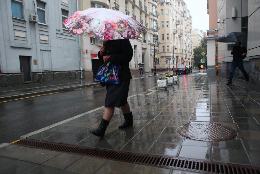 В пятницу Москву ждет дождь