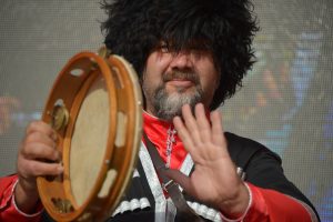 В День города на Болотной площади прошел фестиваль «Народы Москвы»