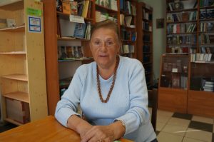 Пенсионерка Марина Черноус больше тридцати лет работала с книгами