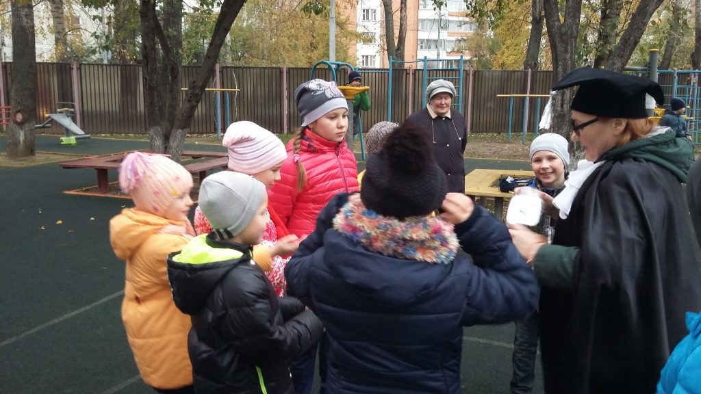 Свой собственный звездолет соорудили дети в южном Чертанове