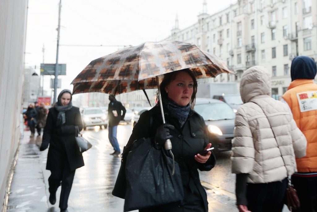 За ночь в Москве выпало до трети октябрьской нормы осадков