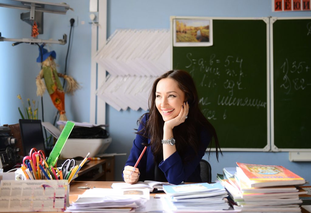 Московские школьники составили портрет современного учителя
