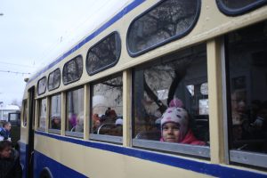 Парад троллейбусов. Фото: "Вечерняя Москва".