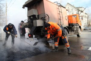 Дороги и тротуары готовятся к ремонту 