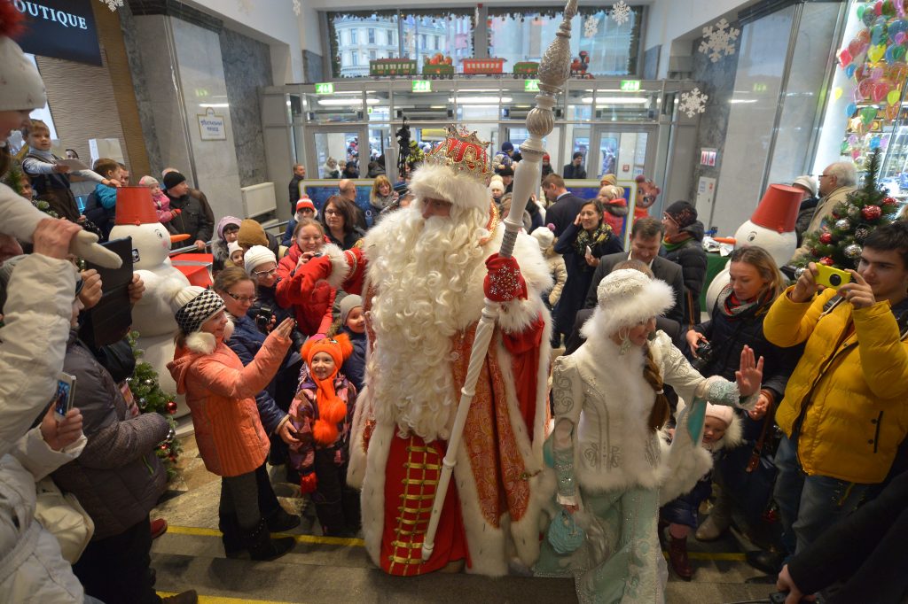 Дед Мороз прибудет в Москву уже 1 ноября