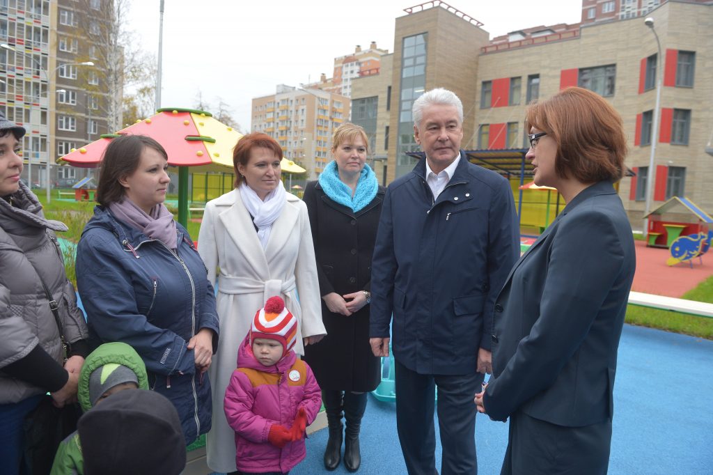 В Москве с начала текущего года построены 12 новых детских садов