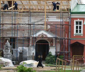 Главный купол церкви Святителя Николая Мирликийского установят в ноябре. Фото: "Вечерняя Москва" Главный купол церкви Святителя Николая Мирликийского установят в ноябре. Фото: "Вечерняя Москва"