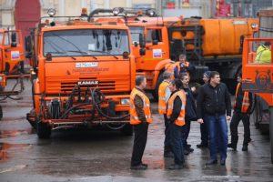 "Жилищник" Чертанова Центрального подготовился к зиме. Фото: "Вечерняя Москва"