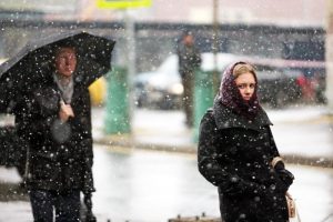 Снег может выпасть в некоторых районах Подмосковья. Фото: Анна Иванцова, "Вечерняя Москва"