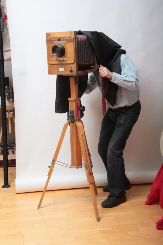 Старинный Фотоаппарат На Штативе фото 5