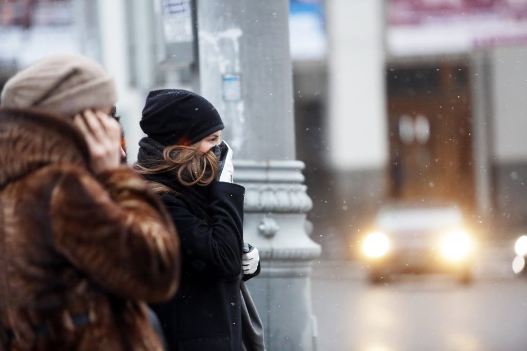 На выходных в Москве обещают метель и гололедицу