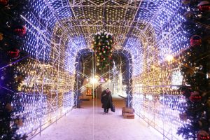 Площадки фестиваля "Путешествие в Рождество". Фото: Вечерняя Москва