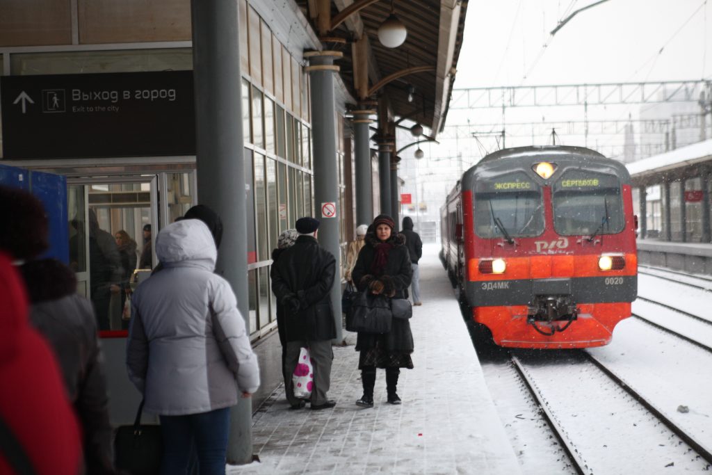 На участках Киевского и Белорусского направления МЖД из-за непогоды приостановили движение электричек