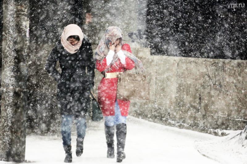 В Москве начнется сильный снегопад