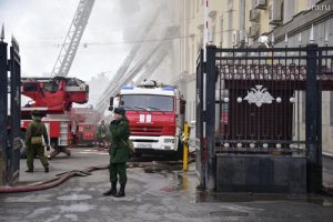 Спасатели потушили пожар в кадетском училище на юго-востоке Москвы. Фото: архив, "Вечерняя Москва"