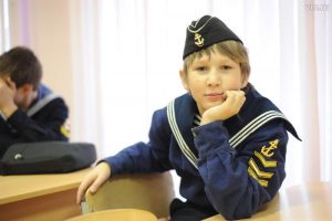 Ученики Школы № 933 поедут на Всероссийский слет юных моряков. Фото: "Вечерняя Москва"