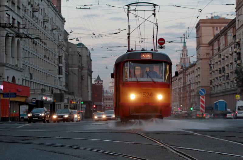 В библиотеке № 164 открылась выставка о Московском трамвае