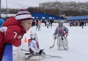 25 ноября 2016 года. Братеевский каток с искусственным льдом