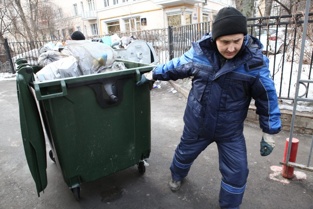 Площадка для сбора вторсырья оборудована в Нагатинском затоне