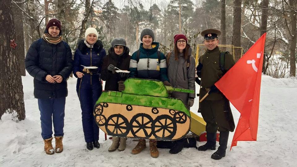 Школа имени маршала Полубоярова провела патриотический слет «Потомки героев»