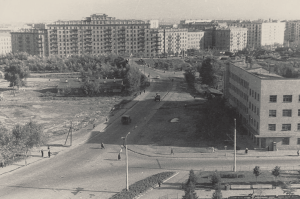 Так выглядел угол Велозаводской и Автозаводской улиц на рубеже 1950–1960-х годов