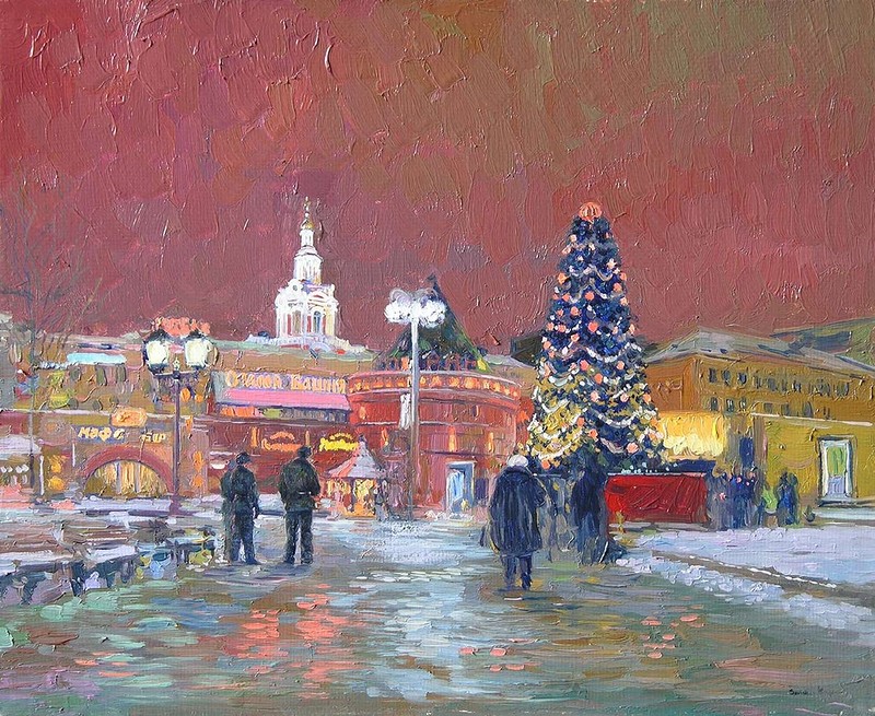 Рождество картины художников