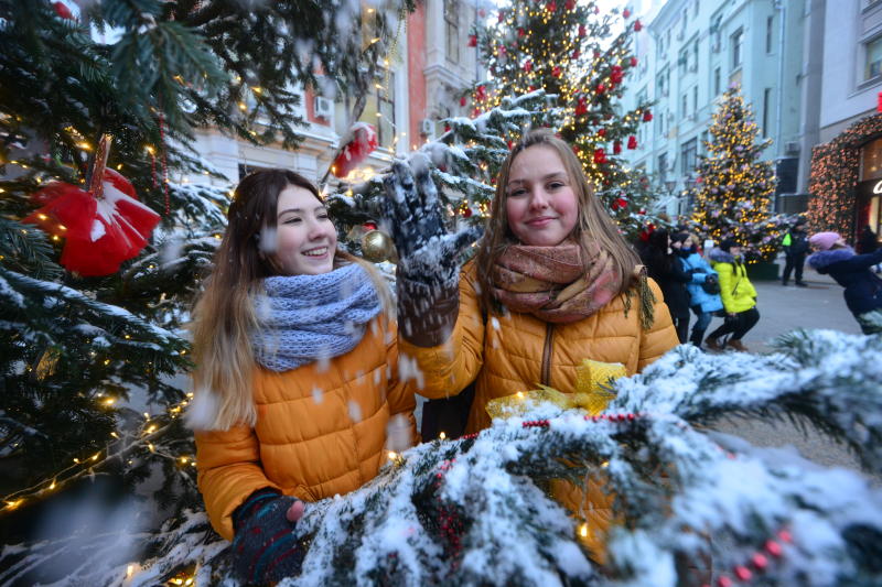 Рождественские фестивали в Москве посетили более семи миллионов человек
